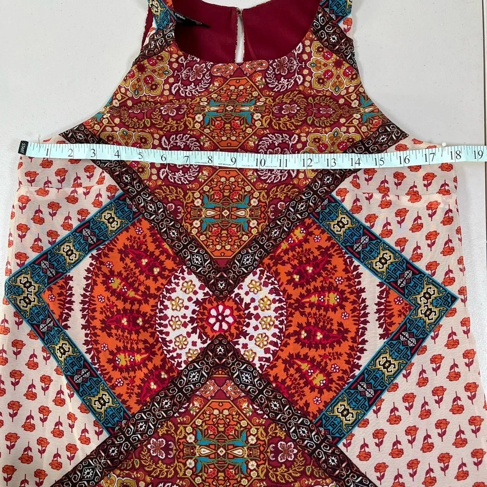 by & by Orange Red Halter Sundress - Picture 11 of 13